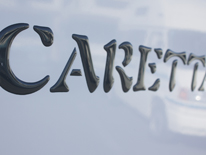 バソグル社のトレーラーシリーズ名 カレッタのロゴです。