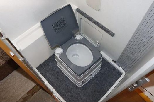 キャンピングカーのトイレは3種類