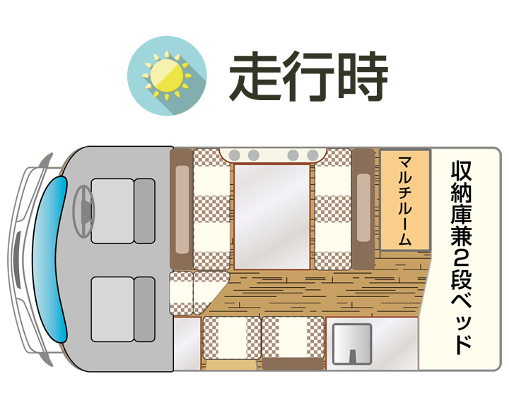 NOVA Type W 走行時