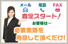 手間いらずの簡単手続き