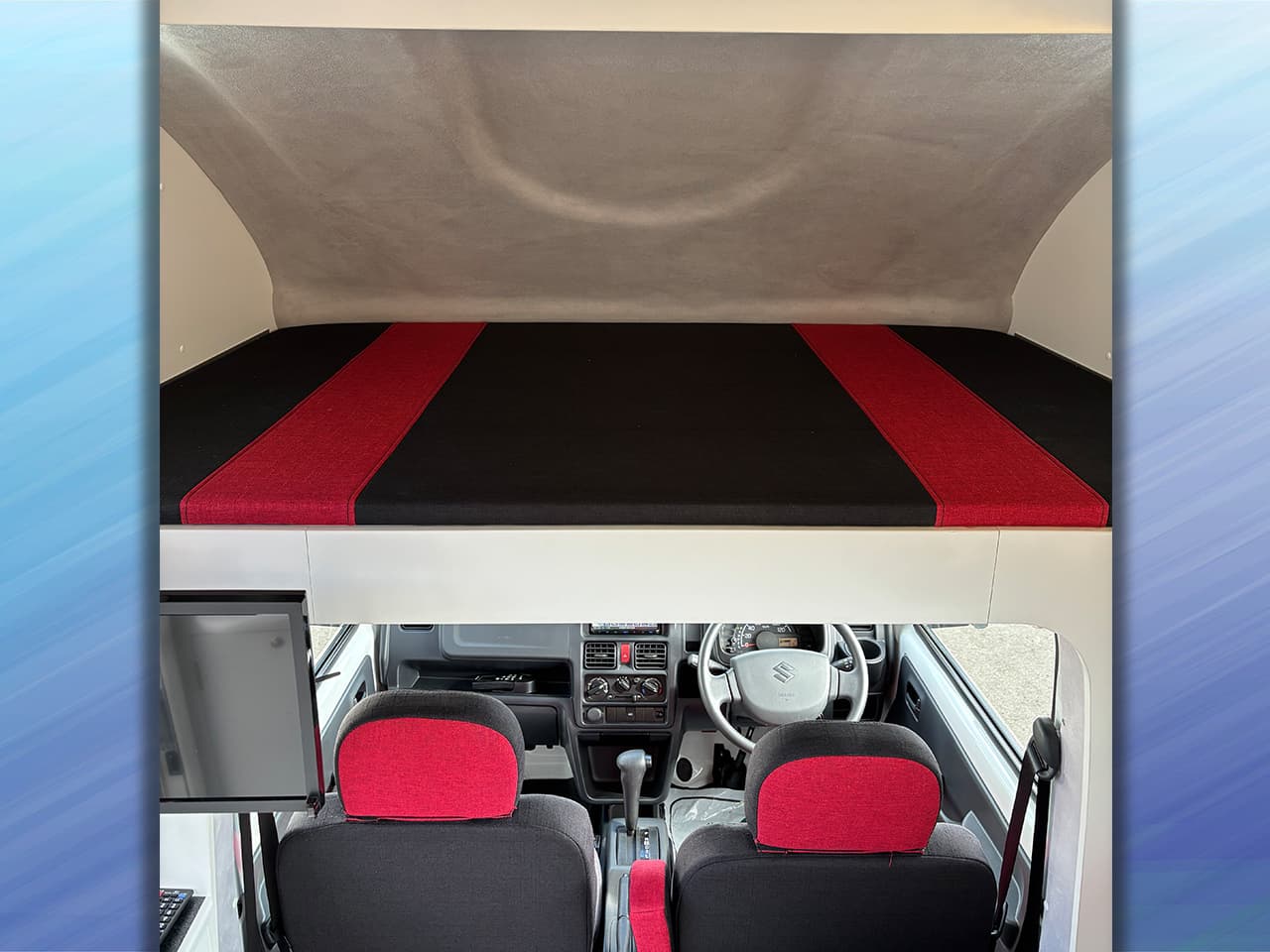 千歳レンタルステーション(北海道)取り扱いレンタルキャンピングカー キャンパーワイド 画像