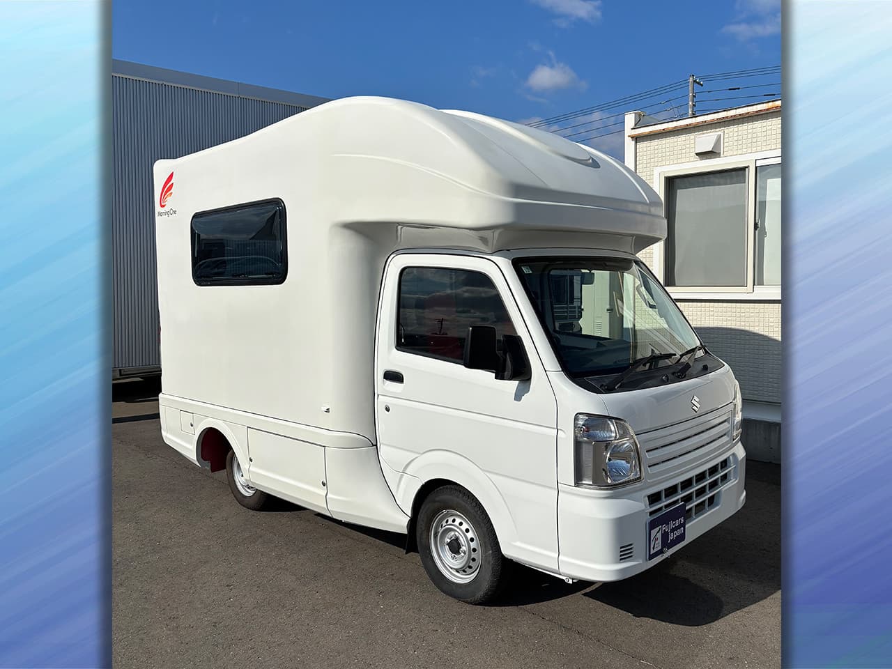 千歳レンタルステーション(北海道)取り扱いレンタルキャンピングカー キャンパーワイド 画像