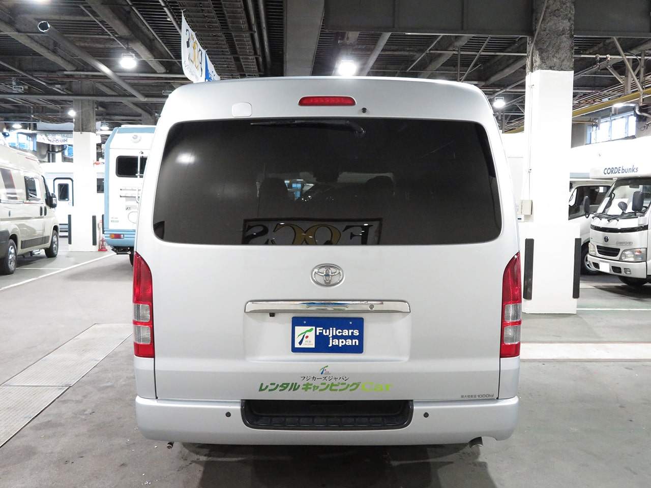 千歳レンタルステーション(北海道)取り扱いレンタルキャンピングカー エフジェイ車中泊 A 画像