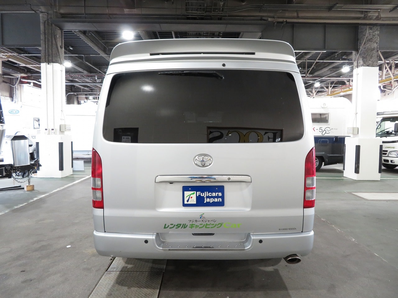 千歳レンタルステーション(北海道)取り扱いレンタルキャンピングカー エフジェイ車中泊 B 画像