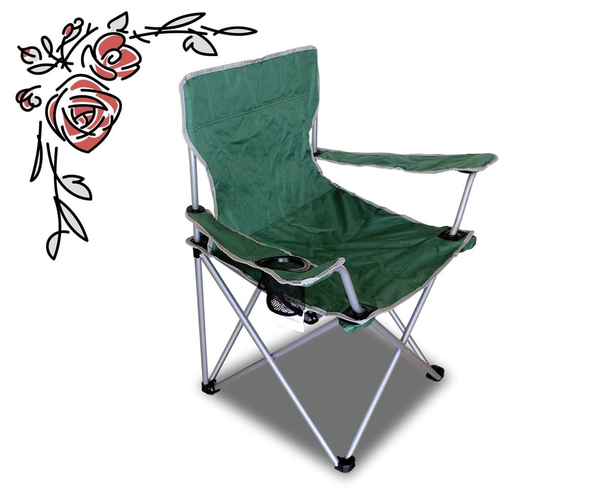 アウトドアチェア一脚