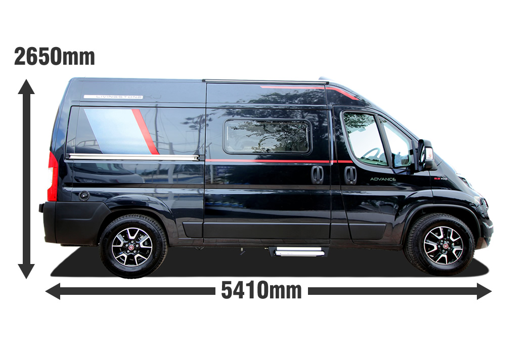 LIVINGSTONE KJ 車体サイズ