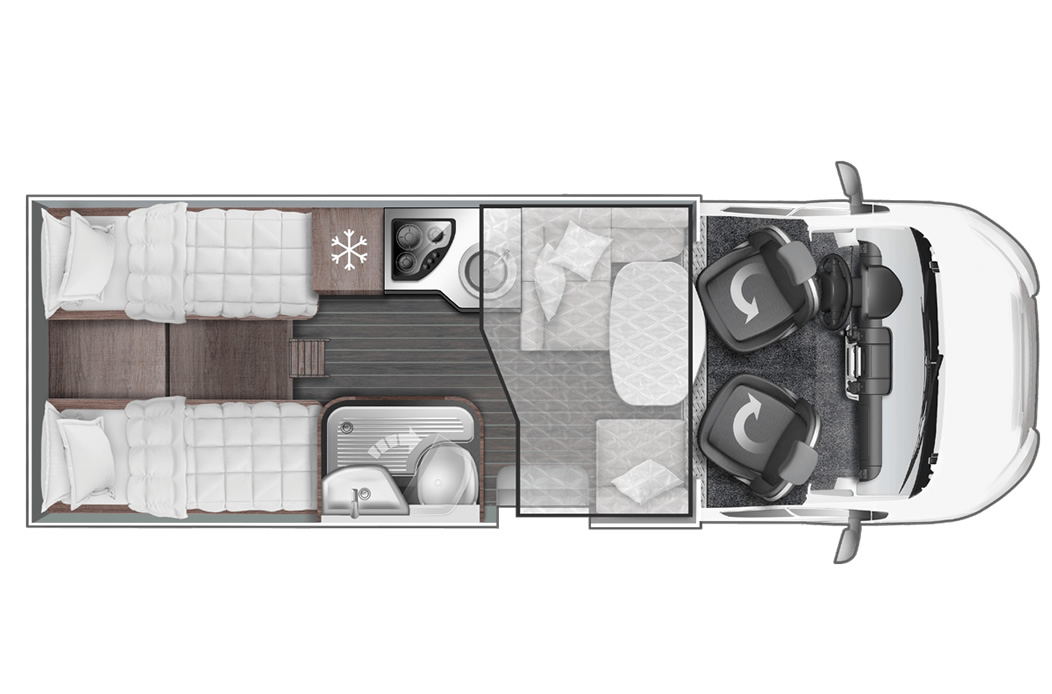 ZEFIRO 285TL展開図