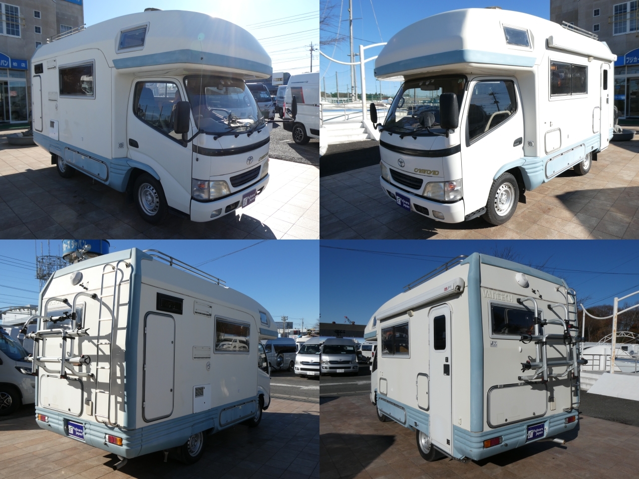 キャンピングカー キャブコン ﾊﾞﾝﾃｯｸ ｼﾞﾙ FF ｶﾞｽ温水ﾎﾞｲﾗｰ