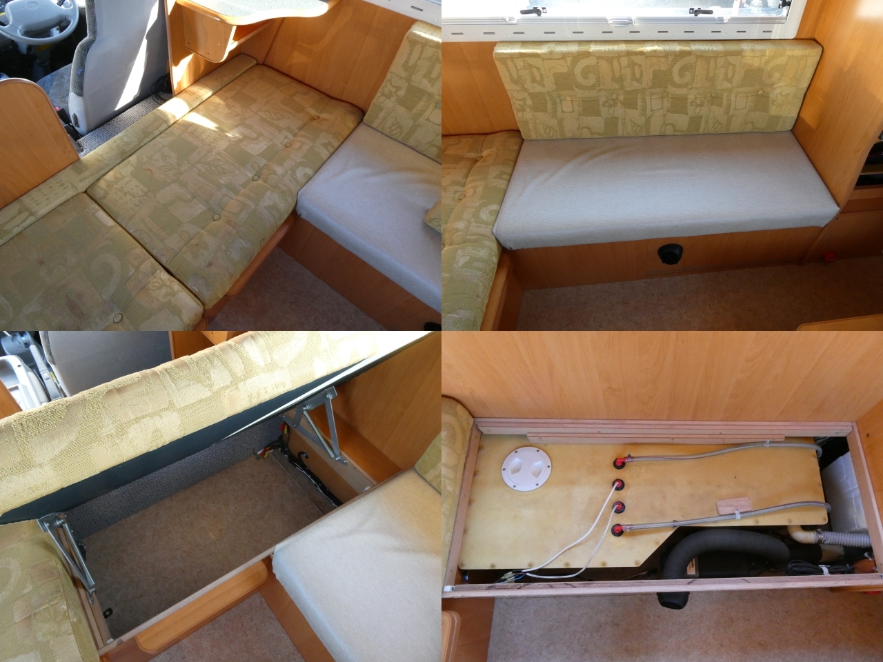 キャンピングカー キャブコン ﾊﾞﾝﾃｯｸ ｼﾞﾙ FF ｶﾞｽ温水ﾎﾞｲﾗｰ