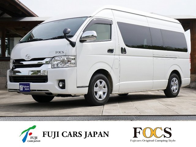 キャンピングカー バンコン ハイエース FOCS ディパーチャー FF暖房 ソーラー