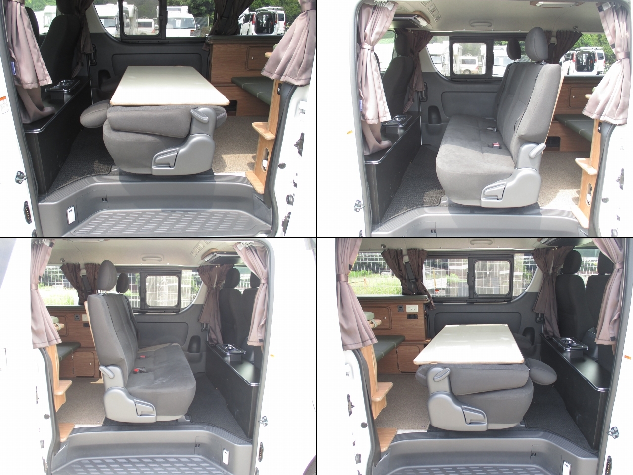 キャンピングカー バンコン ﾊｲｴｰｽ FOCS ｴｽﾊﾟｼｵes 1ｵｰﾅｰ