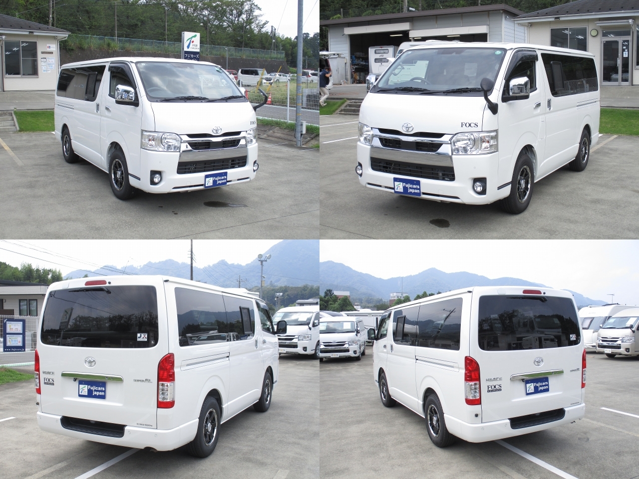 キャンピングカー バンコン ﾊｲｴｰｽ FOCS ｴｽﾊﾟｼｵes 1ｵｰﾅｰ