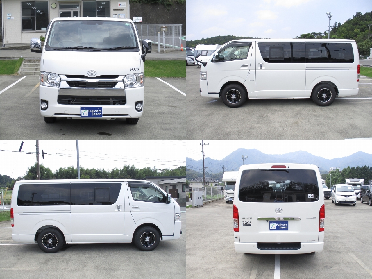 キャンピングカー バンコン ﾊｲｴｰｽ FOCS ｴｽﾊﾟｼｵes 1ｵｰﾅｰ
