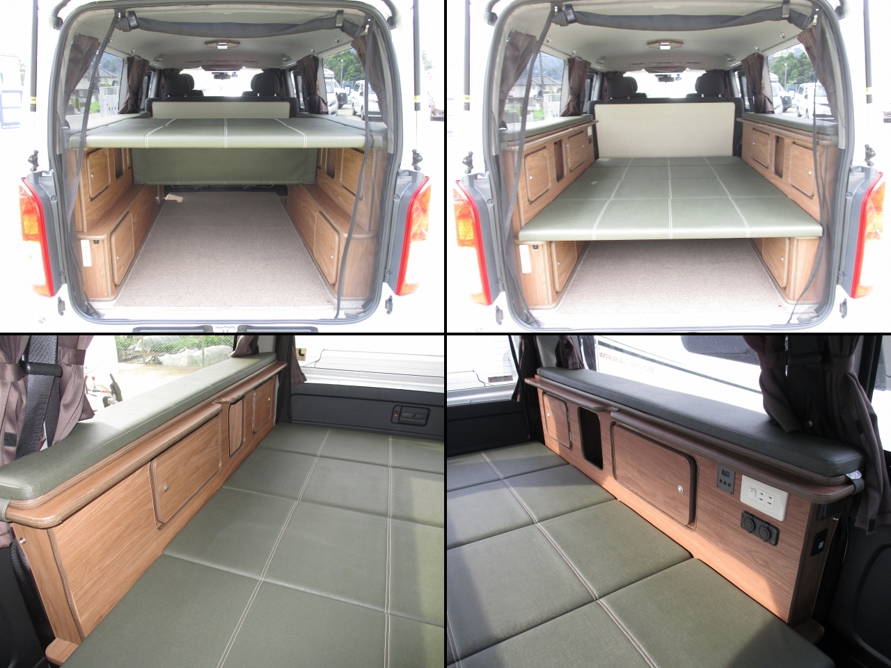 キャンピングカー バンコン ﾊｲｴｰｽ FOCS ｴｽﾊﾟｼｵes 1ｵｰﾅｰ