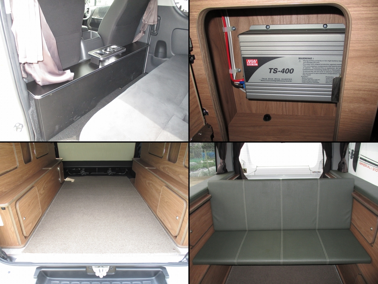 キャンピングカー バンコン ﾊｲｴｰｽ FOCS ｴｽﾊﾟｼｵes 1ｵｰﾅｰ