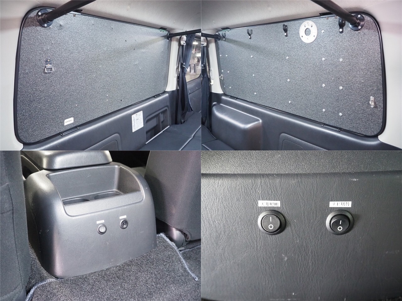 キャンピングカー バンコン ﾊｲｴｰｽﾆｰｽﾞBOXﾍﾞｯﾄﾞｷｯﾄ4WD　FFﾋｰﾀｰ