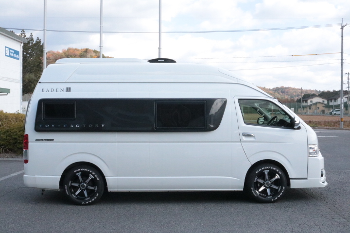 キャンピングカー バンコン ﾊｲｴｰｽ ﾄｲﾌｧｸﾄﾘｰ ﾊﾞｰﾃﾞﾝｱﾙﾀﾓｰﾀﾞ　