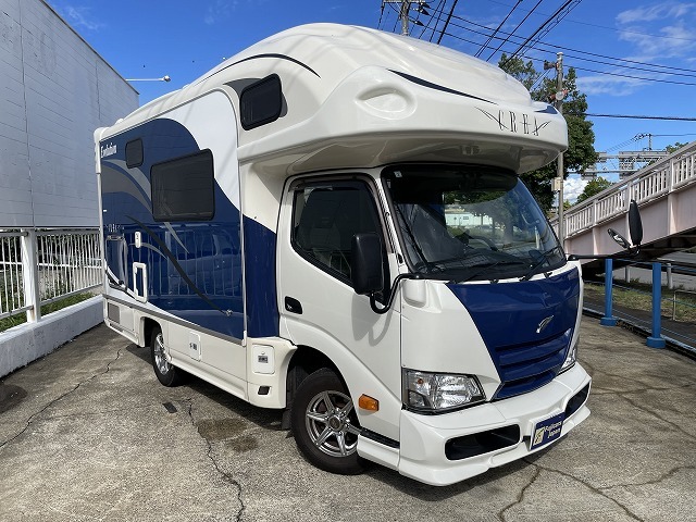 キャンピングカー キャブコン ｶﾑﾛｰﾄﾞ ﾅｯﾂRV ｸﾚｱ5.3Xｴﾎﾞﾘｭｰｼｮﾝ