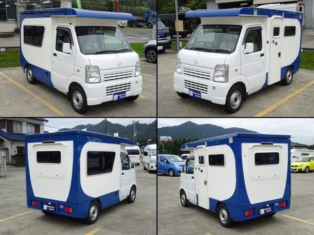 キャンピングカー 軽キャンパー ｽｸﾗﾑ ｽﾃｰｼﾞ21 ﾊﾞﾝﾋﾞｰﾉ ﾎﾟｯﾌﾟｱｯﾌﾟ