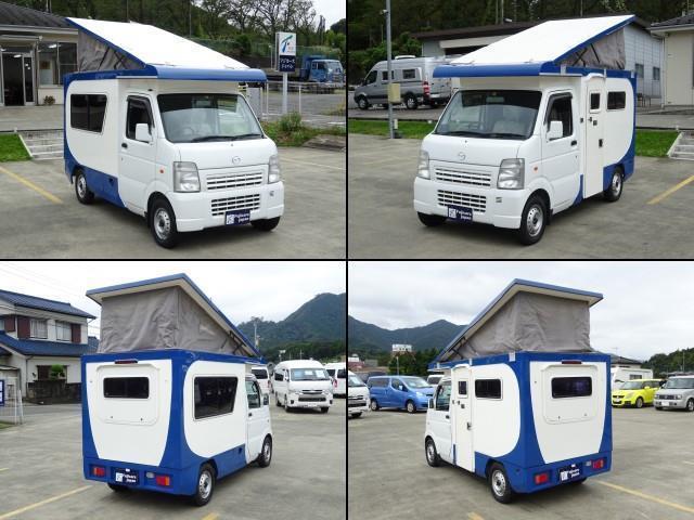 キャンピングカー 軽キャンパー ｽｸﾗﾑ ｽﾃｰｼﾞ21 ﾊﾞﾝﾋﾞｰﾉ ﾎﾟｯﾌﾟｱｯﾌﾟ