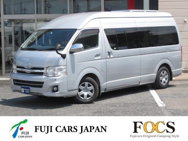 キャンピングカー バンコン ハイエース FOCS TS ソーラーパネル
