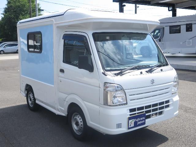 キャンピングカー 軽キャンパー ｷｬﾘｲ ﾎﾟｯﾌﾟｱｯﾌﾟﾙｰﾌ ｻﾌﾞBT 