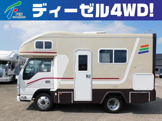 キャンピングカー キャブコン ｴﾙﾌ ﾏｯｸﾚｰ ﾊﾞﾚﾝｼｱﾌﾟﾗｽ 4WD