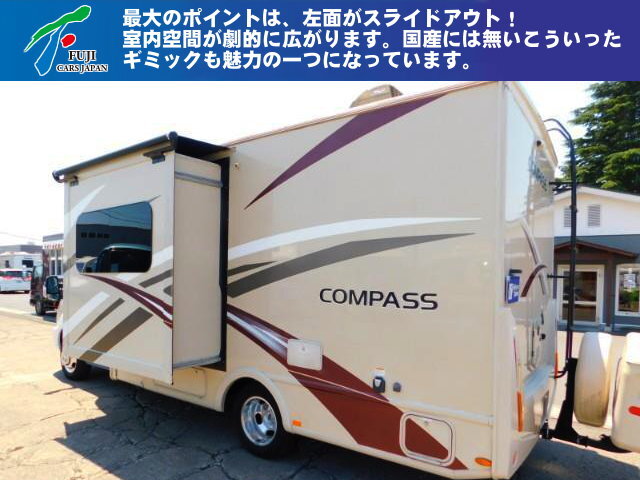 キャンピングカー キャブコン ﾌｫｰﾄﾞﾄﾗﾝｼﾞｯﾄ ｺﾝﾊﾟｽ23TK