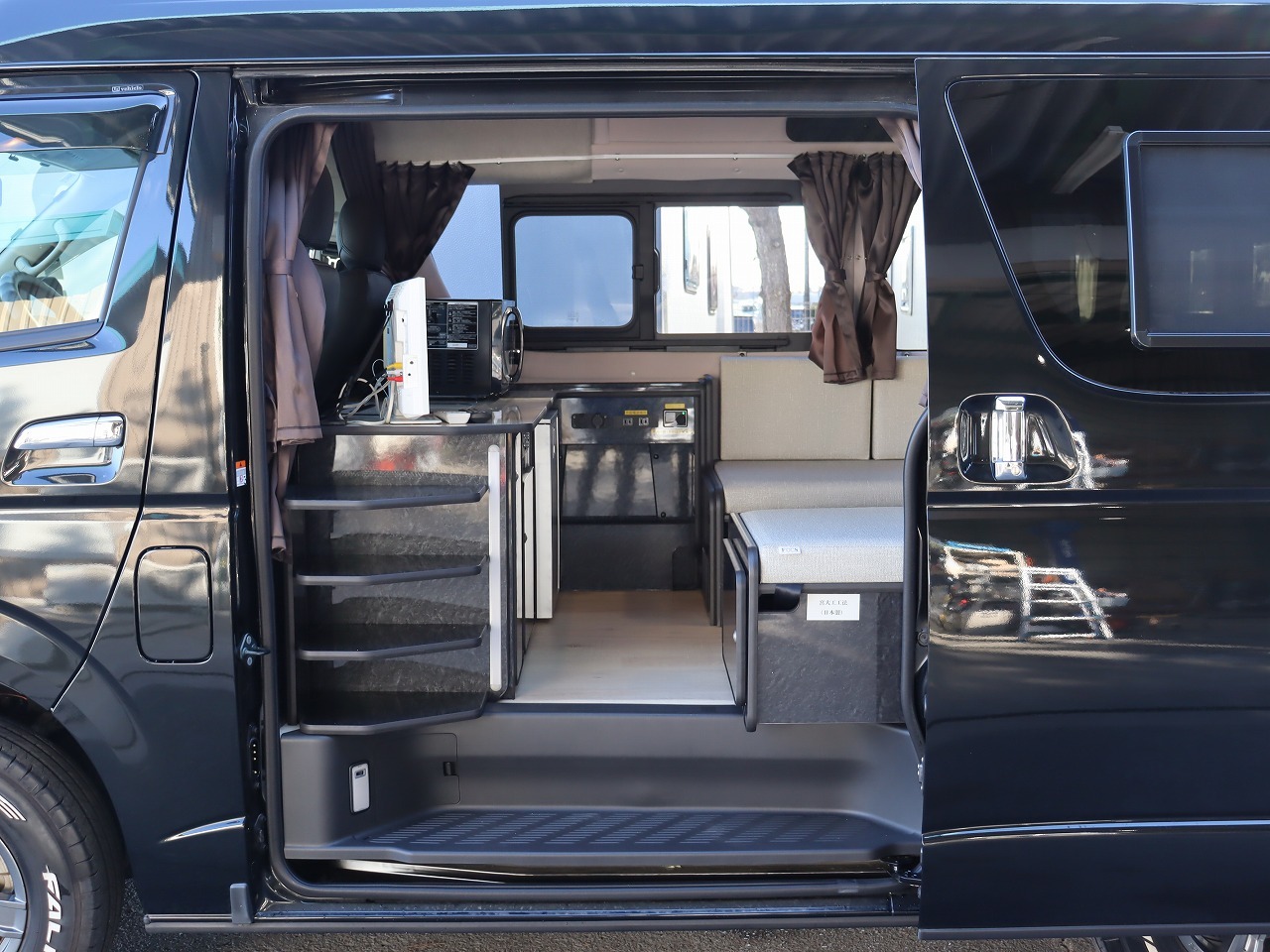 キャンピングカー バンコン ﾊｲｴｰｽ FOCS DSｺﾝﾊﾟｸﾄ 4WDDT