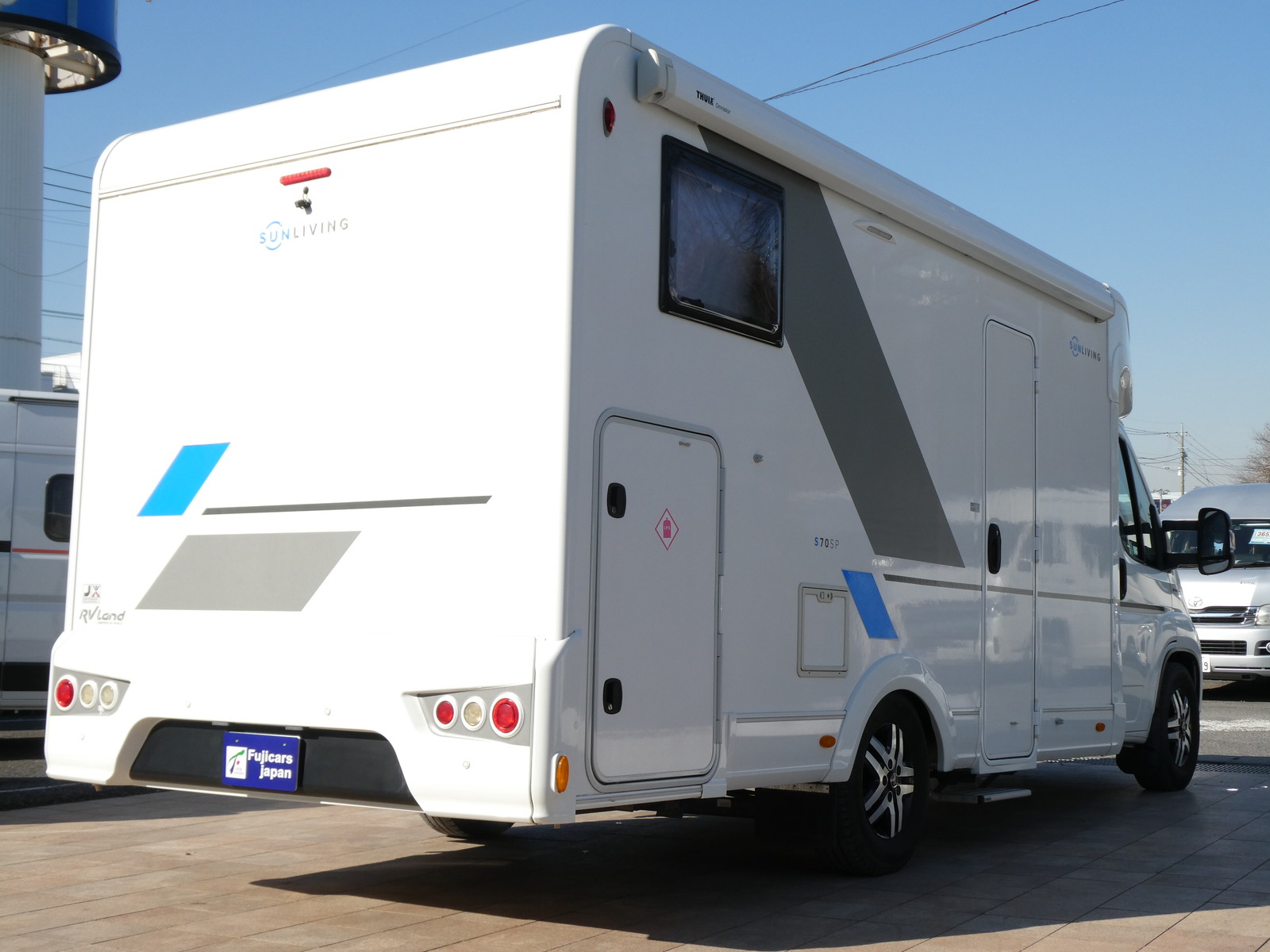 キャンピングカー キャブコン ｻﾝﾘﾋﾞﾝｸﾞ S70SP　6速AT　家庭用ｴｱｺﾝ