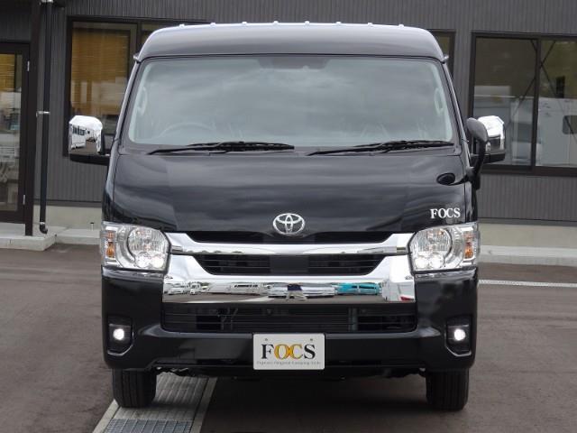 キャンピングカー バンコン ﾊｲｴｰｽ FOCS DS-L 4WD 登録済未使用　展示車