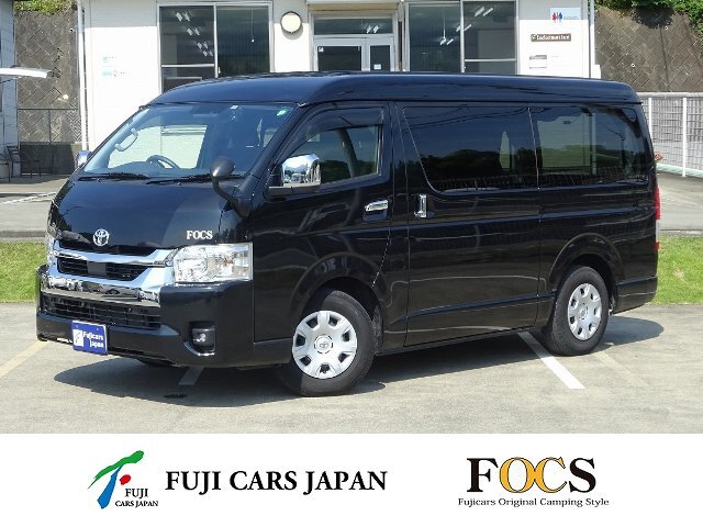キャンピングカー バンコン ハイエース FOCS DS-F 特別仕様ミックスウッド