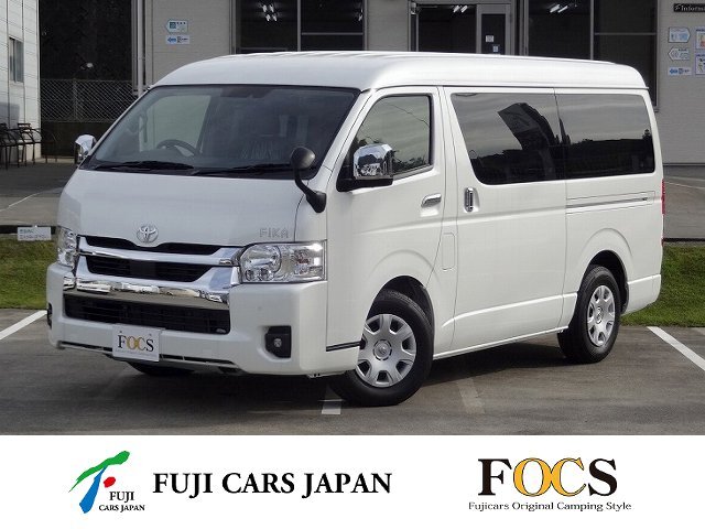 キャンピングカー バンコン ハイエース FOCS FIKA 新車展示車 オーダー受付中