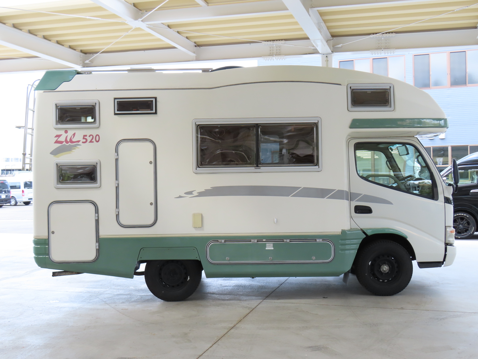 キャンピングカー キャブコン ｶﾑﾛｰﾄﾞ ﾊﾞﾝﾃｯｸ ｼﾞﾙ520 FFﾋｰﾀｰ