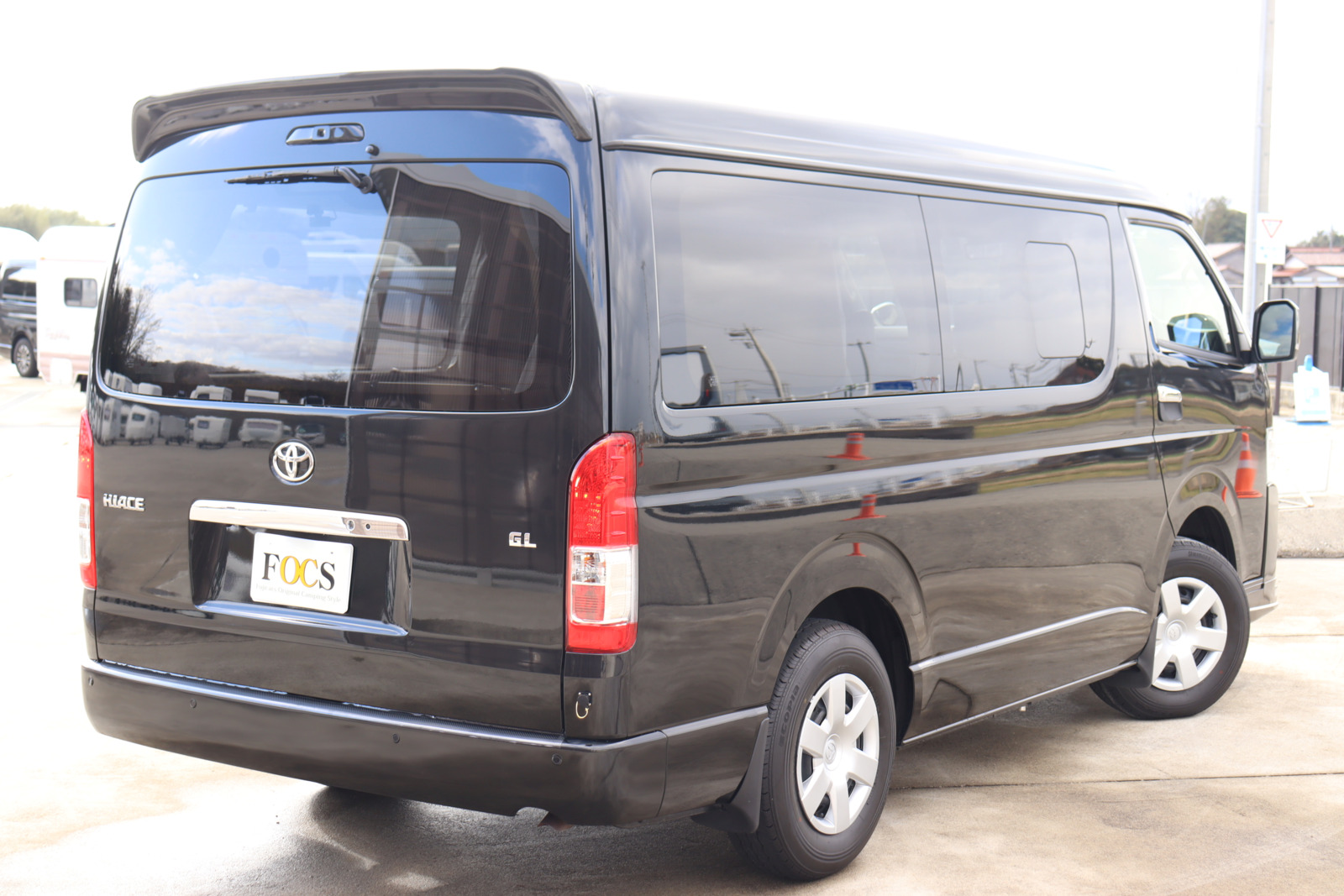 キャンピングカー バンコン ﾊｲｴｰｽ FOCS DS-F 4WD FFﾋｰﾀｰ