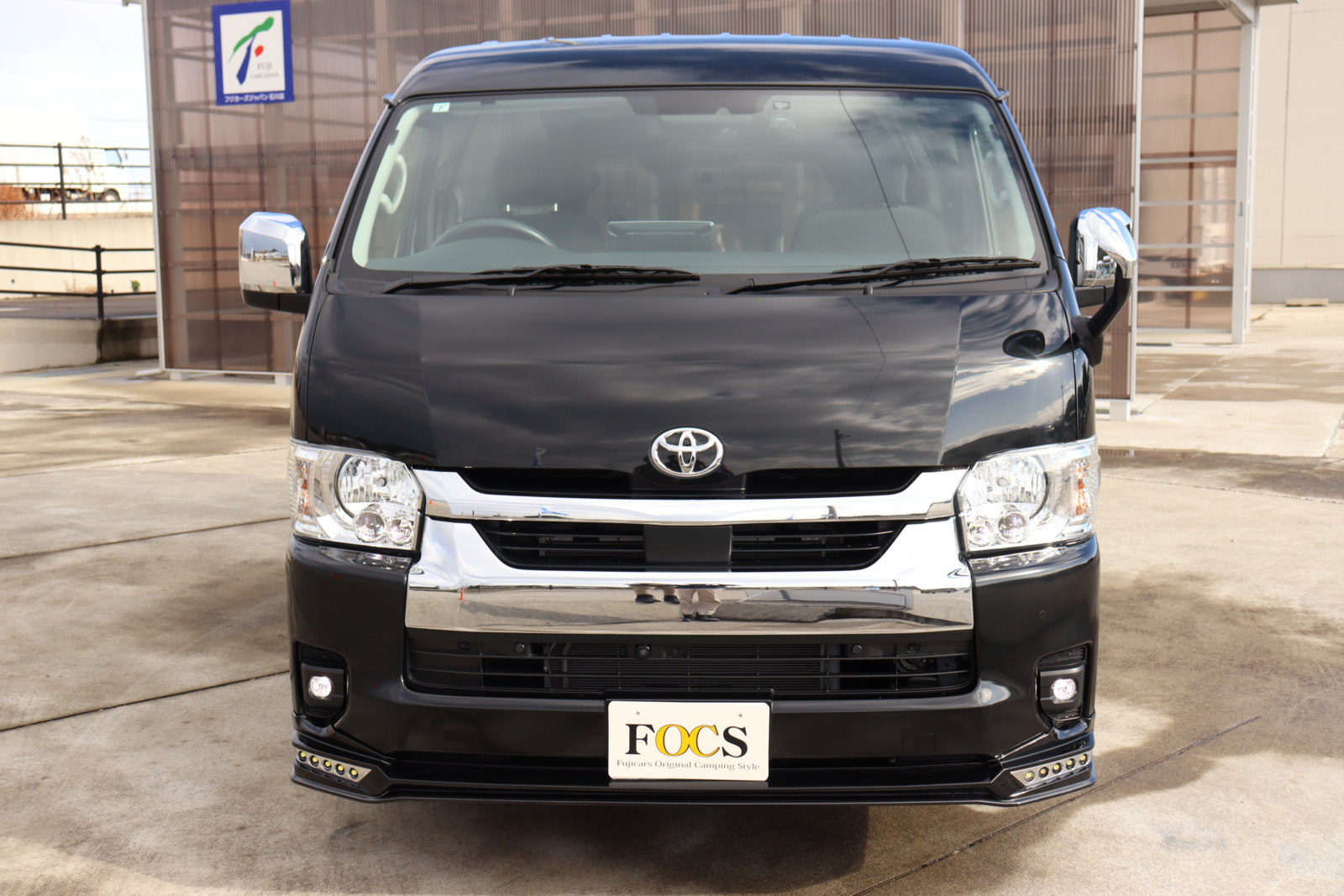キャンピングカー バンコン ﾊｲｴｰｽ FOCS DS-F 4WD FFﾋｰﾀｰ