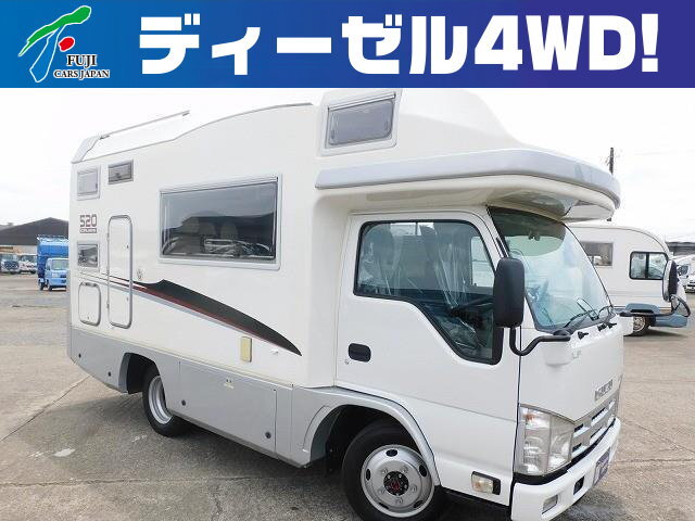 キャンピングカー キャブコン ｴﾙﾌ ﾊﾞﾝﾃｯｸ ｼﾞﾙ520ｸﾙｰｽﾞ4WD