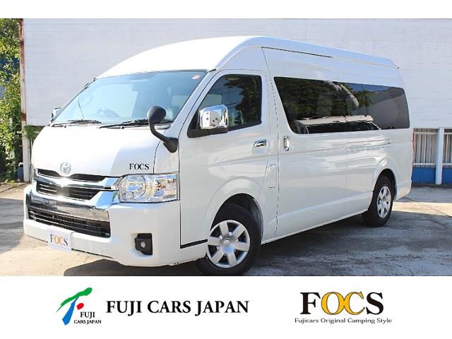 キャンピングカー バンコン ハイエースFOCS シエスタ 8型新車 新車即納可能