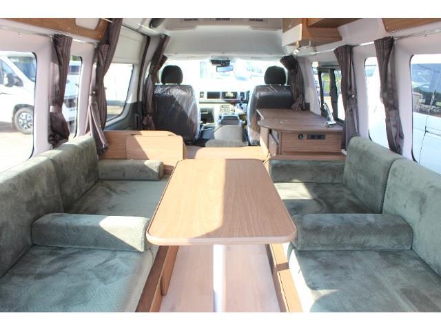 キャンピングカー バンコン ﾊｲｴｰｽFOCS ｼｴｽﾀ 8型新車 新車即納可能