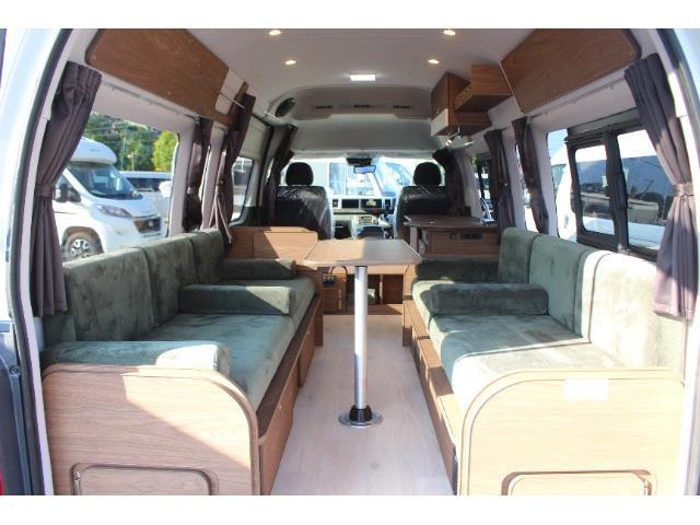 キャンピングカー バンコン ﾊｲｴｰｽFOCS ｼｴｽﾀ 8型新車 新車即納可能