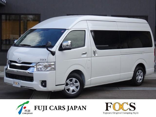 キャンピングカー バンコン ハイエース FOCS シエスタ 8型新車 展示車