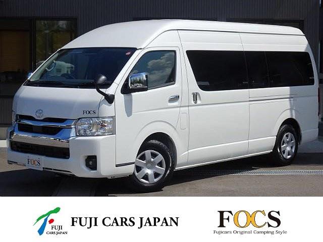 キャンピングカー バンコン ハイエース FOCS シエスタ 新車即納