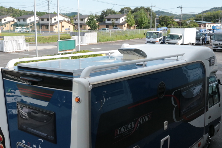 キャンピングカー バスコン ｺｰｽﾀｰ ﾅｯﾂRV ﾎﾞｰﾀﾞｰﾊﾞﾝｸｽ　家庭用AC