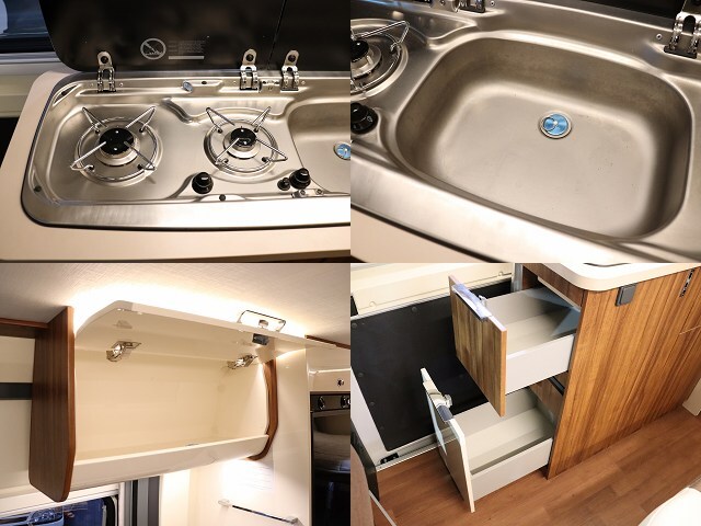 キャンピングカー バンコン ﾃﾞｭｶﾄ ﾛｰﾗｰﾁｰﾑ ﾘﾋﾞﾝｸﾞｽﾄﾝ5　FF