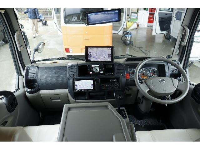 キャンピングカー キャブコン ｱﾄﾗｽ ﾏｯｸﾚｰ ﾃﾞｲﾌﾞﾚｲｸ 発電機 ﾙｰﾌAC