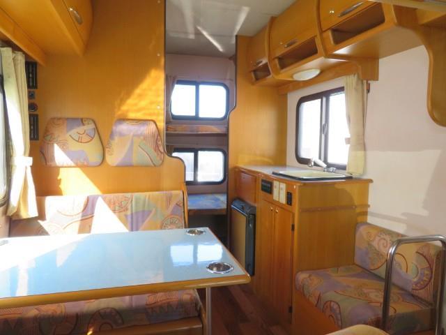 キャンピングカー キャブコン ｶﾑﾛｰﾄﾞ ﾅｯﾂRV ｸﾚｿﾝ FFﾋｰﾀｰ