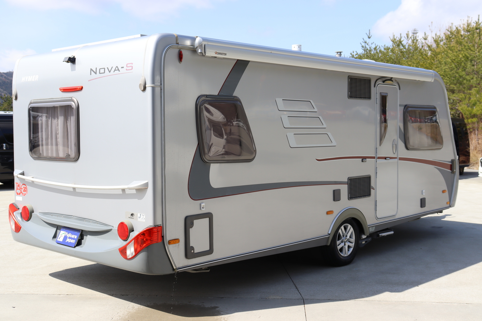 キャンピングカー トレーラー ﾊｲﾏｰ ﾉｳﾞｧS　家庭用ｴｱｺﾝ