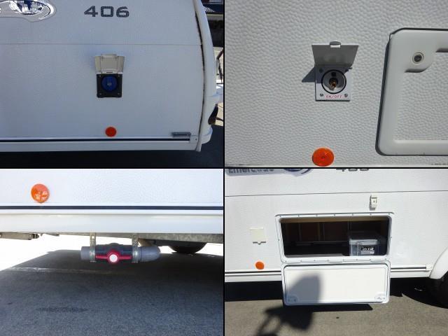 キャンピングカー トレーラー ﾄﾘｶﾞﾉ ｴﾒﾛｰﾄﾞ406VP 灯油FF ﾘﾁｳﾑBT