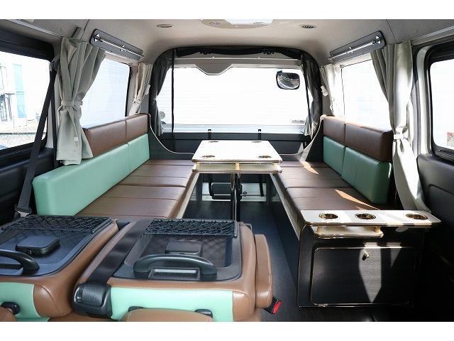 キャンピングカー バンコン ﾊｲｴｰｽ かｰいんてりあ高橋 ﾘﾗｯｸｽﾜｺﾞﾝ 1.5