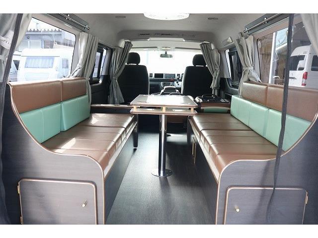 キャンピングカー バンコン ﾊｲｴｰｽ かｰいんてりあ高橋 ﾘﾗｯｸｽﾜｺﾞﾝ 1.5
